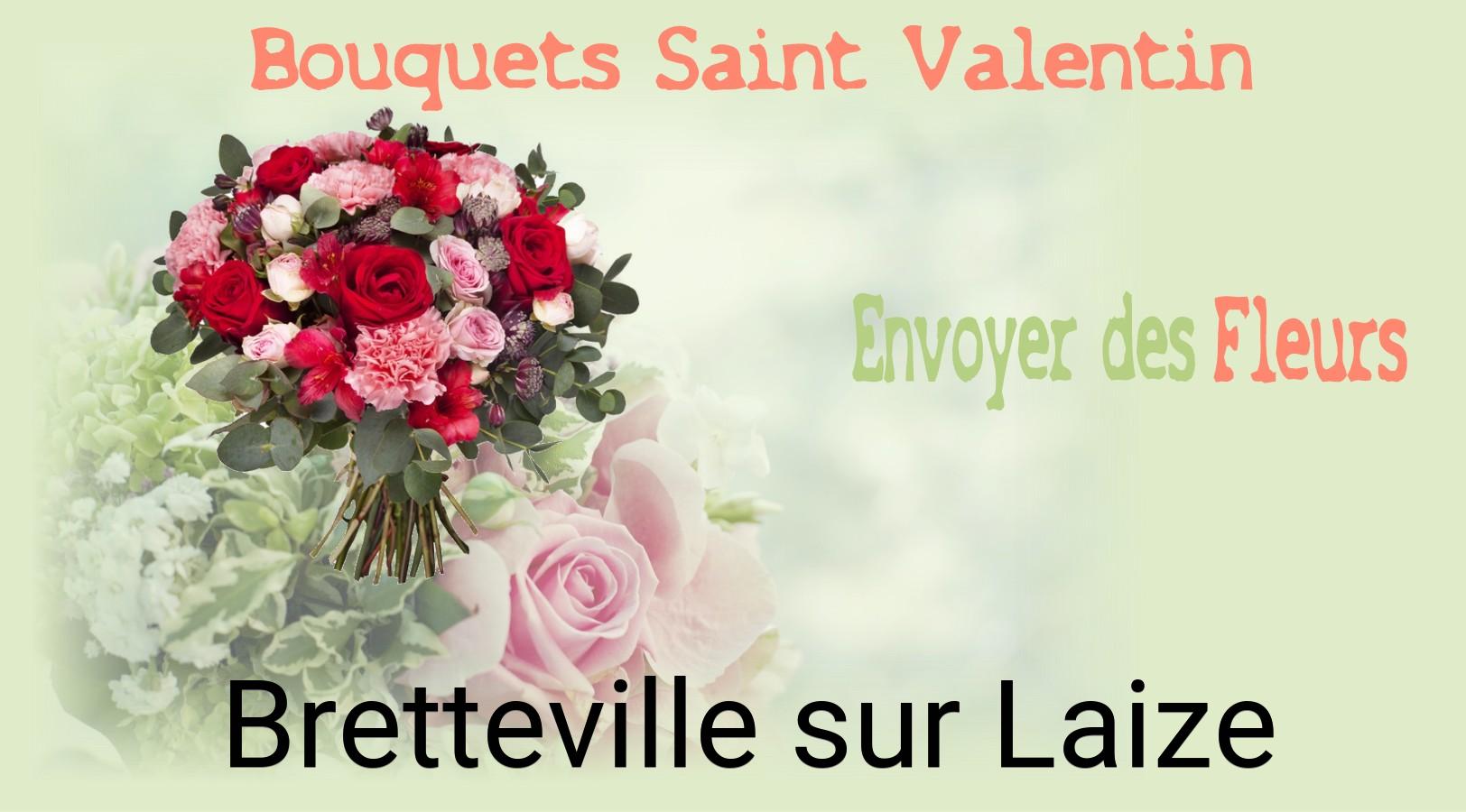 Roses de Saint-Valentin livrées à Bretteville-sur-Laize